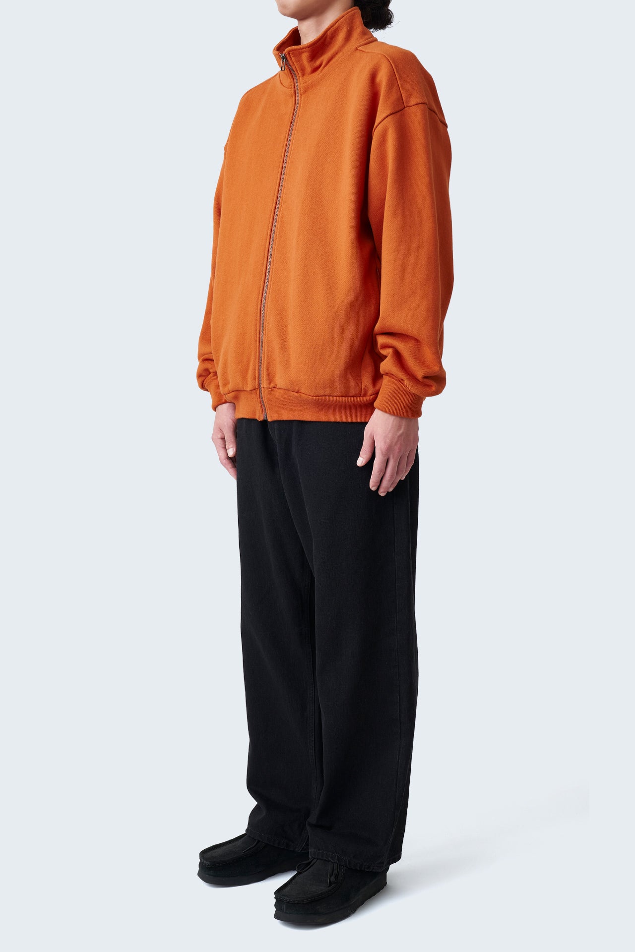 CURLY SWEAT ZIP-UP TOPS