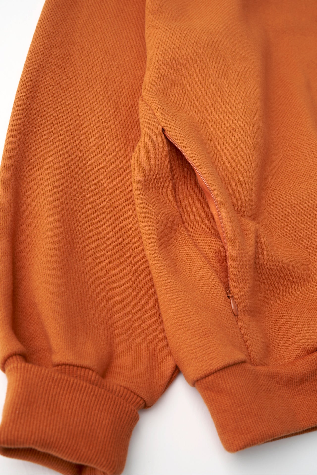 CURLY SWEAT ZIP-UP TOPS