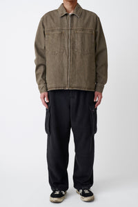 DENIM ZIP-UP JKT