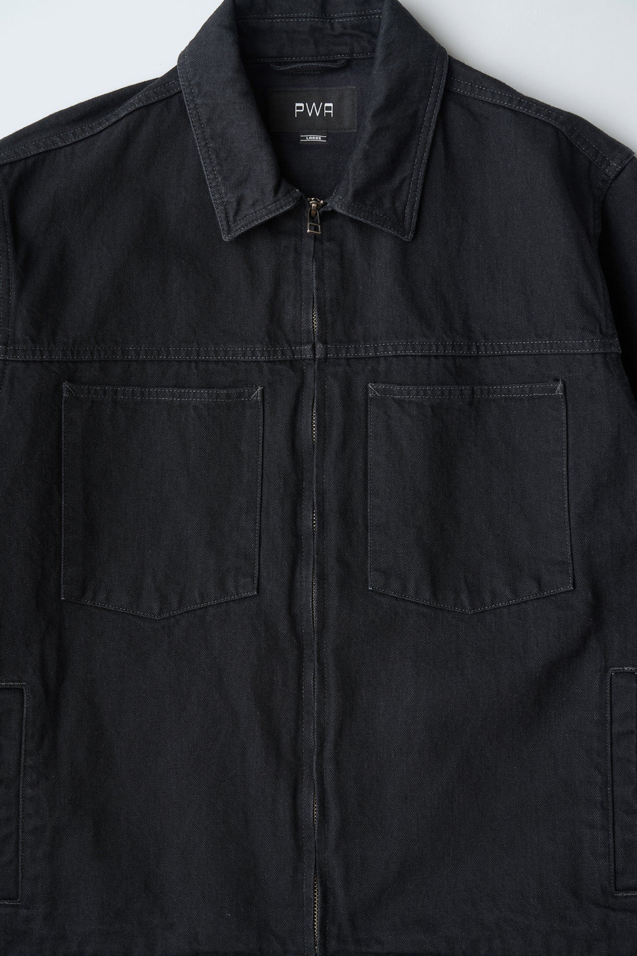 DENIM ZIP-UP JKT
