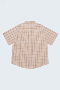 LINEN MIX P/O SHIRT