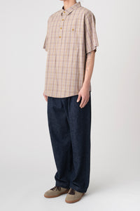 LINEN MIX P/O SHIRT