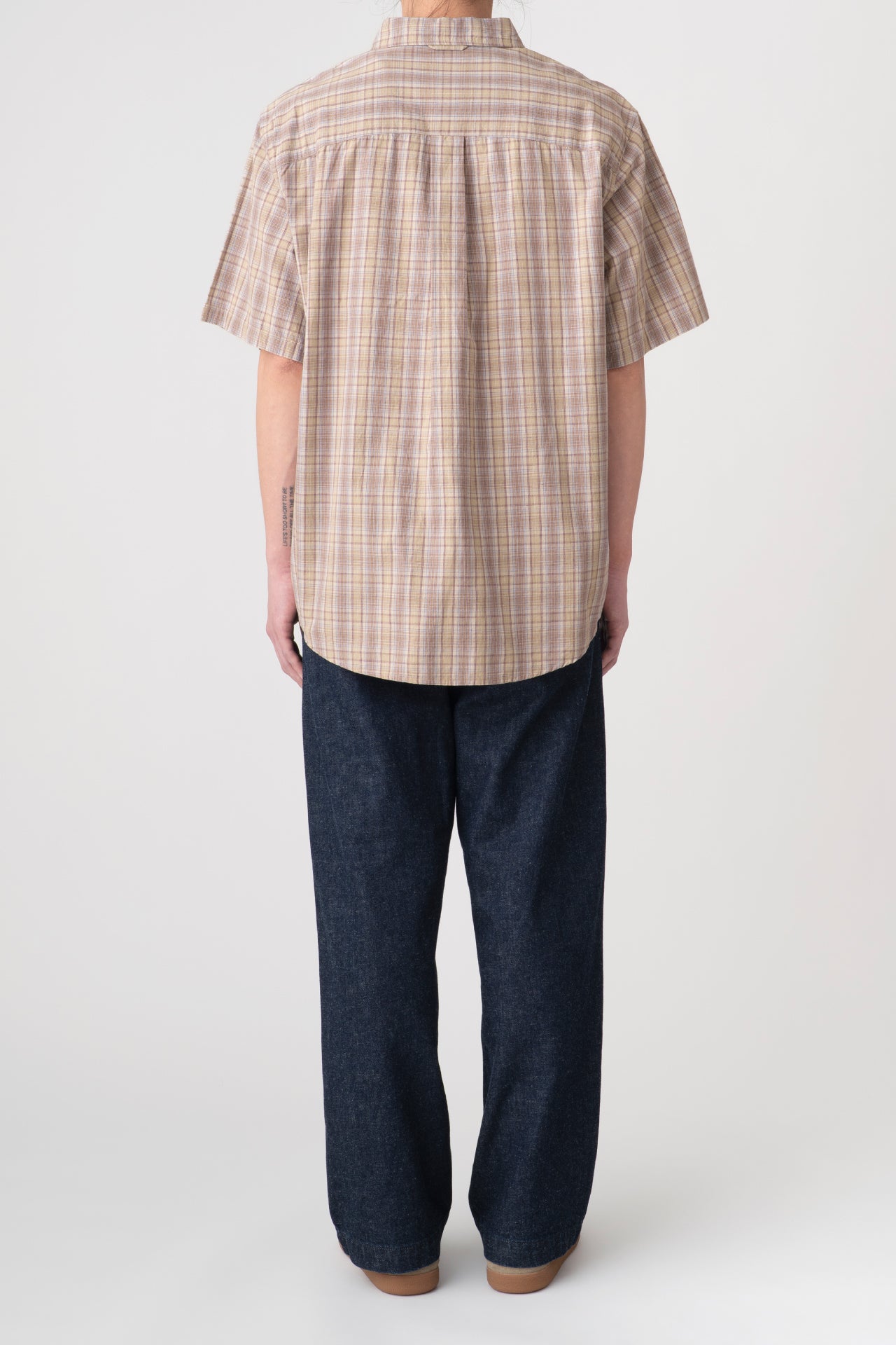 LINEN MIX P/O SHIRT