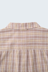 LINEN MIX P/O SHIRT