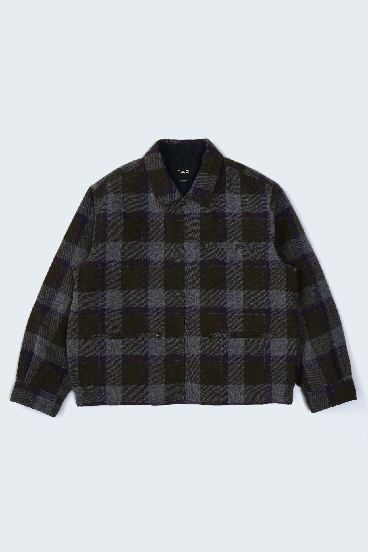 REFINE-WOOL CHK DRIZZLER