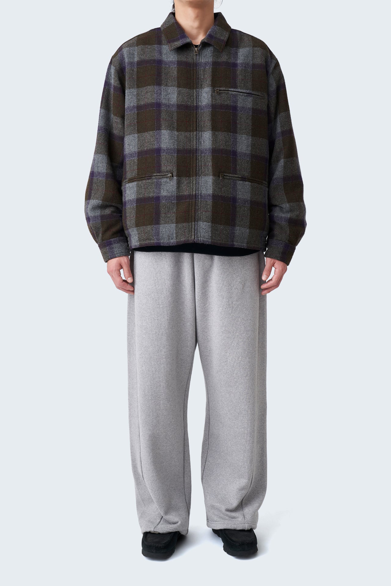 REFINE-WOOL CHK DRIZZLER