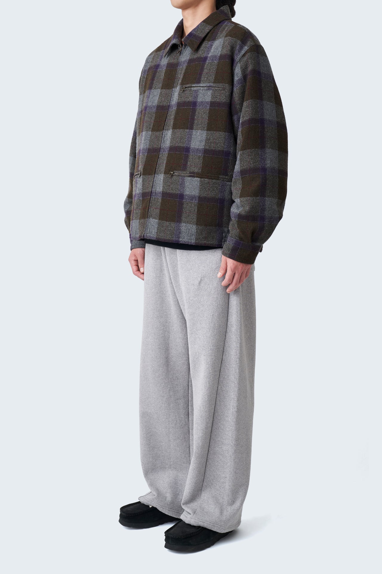 REFINE-WOOL CHK DRIZZLER