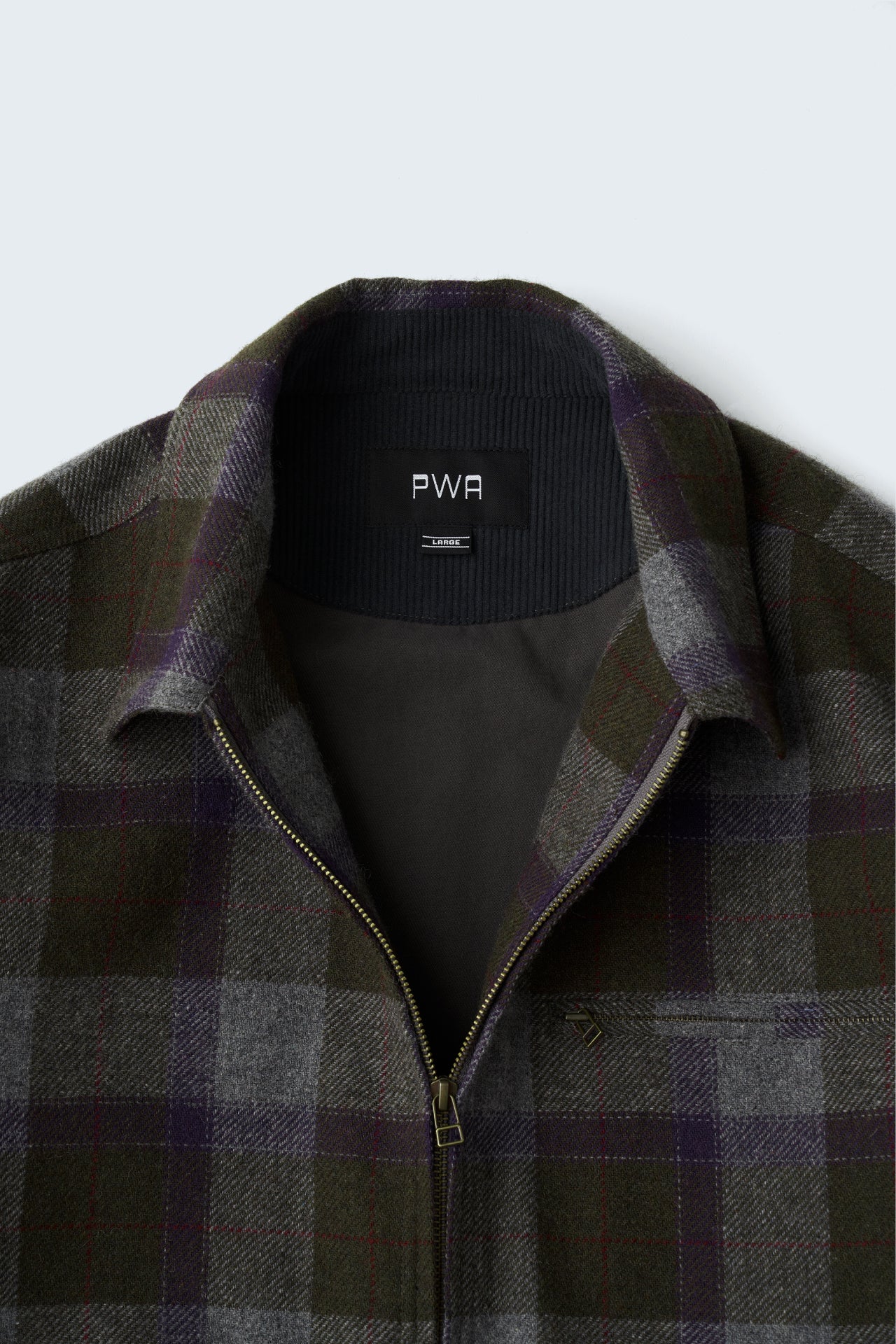 REFINE-WOOL CHK DRIZZLER