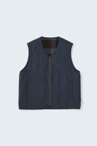 REFINE-WOOL CHK RV VEST