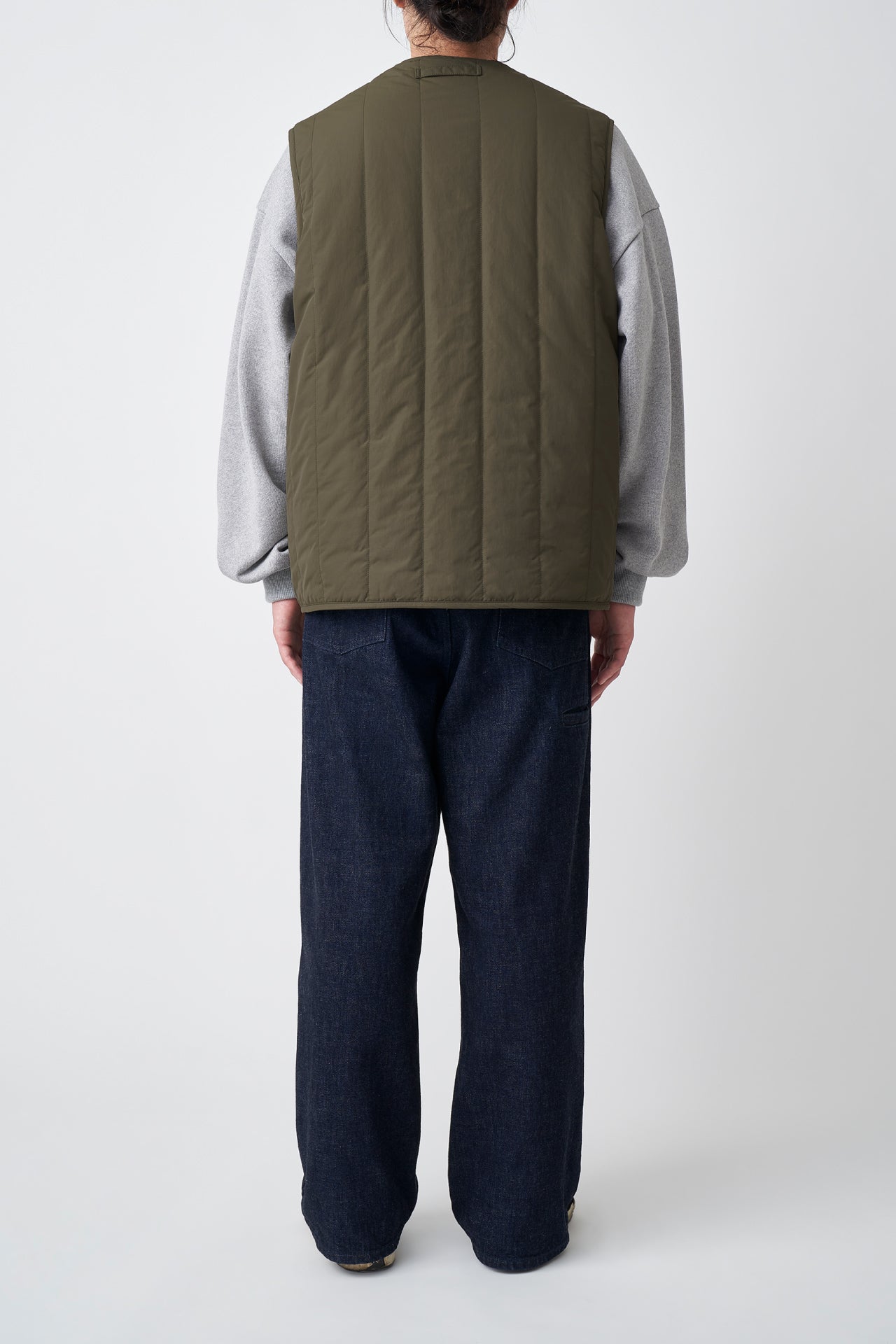 REFINE-WOOL CHK RV VEST