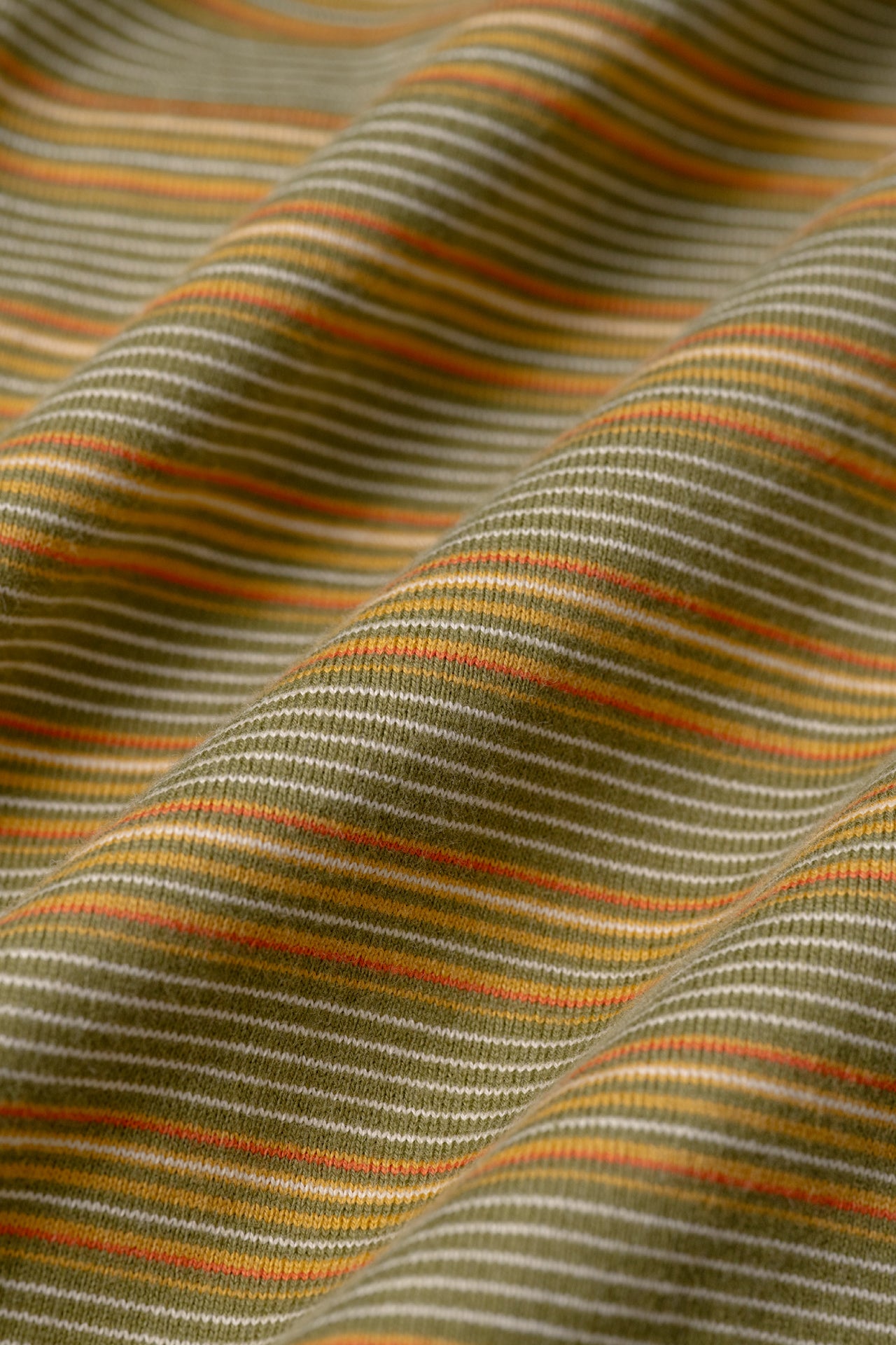 STRIPED HENRYNECK S/S TEE
