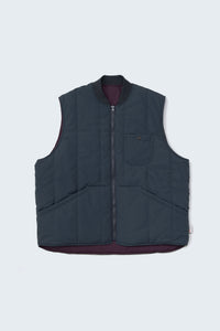 TWO-FACE QUILTED VEST