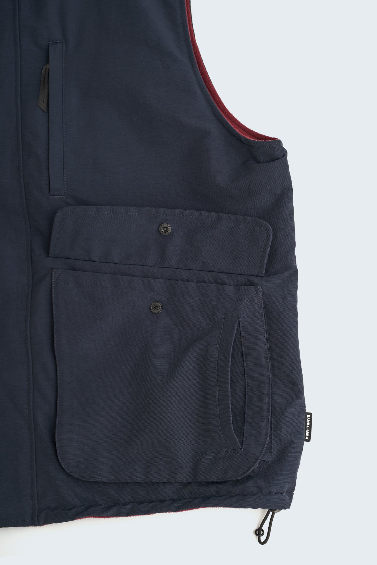 PWA WIND-STOP RV VEST NAVY×WINE-