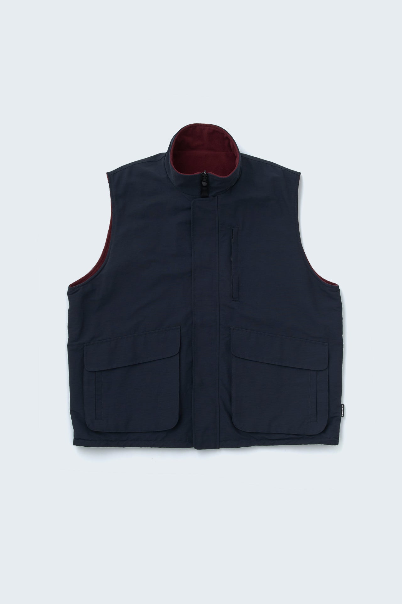 WIND-STOP RV VEST Mサイズ NAVY WINE - ベスト