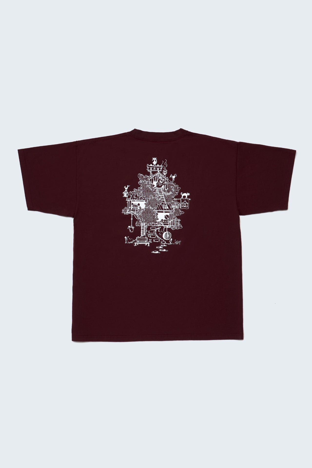 COMPLETE-FIT ORGANIC S/S Tee "HOME"