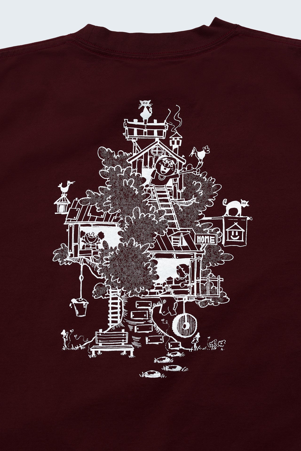 COMPLETE-FIT ORGANIC S/S Tee "HOME"