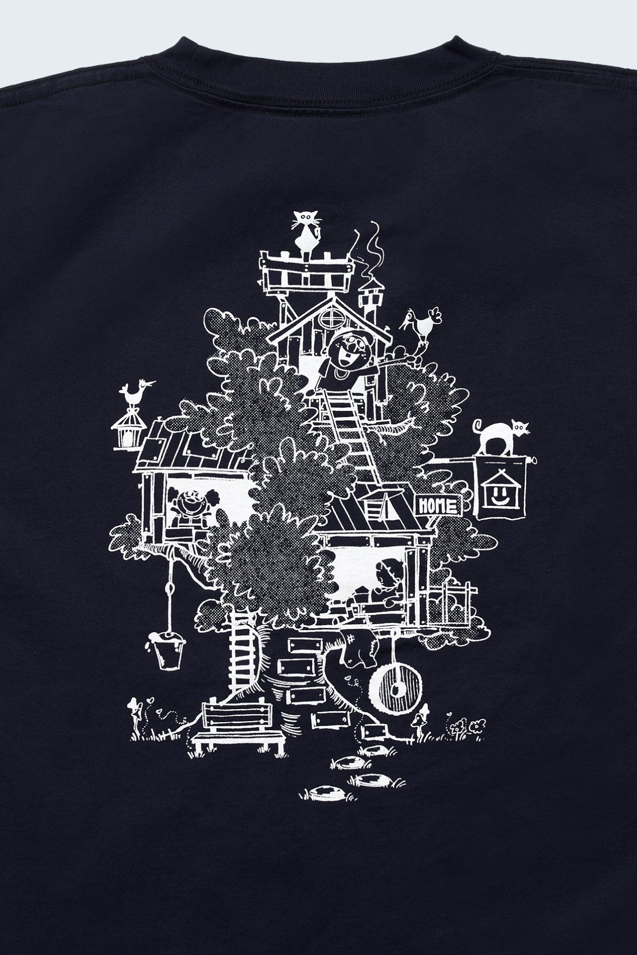 COMPLETE-FIT ORGANIC S/S Tee "HOME"
